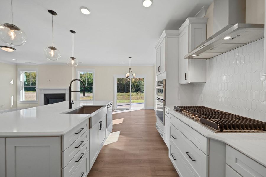 Furnished interior view inside a new home in Monterra, Kernersville (Image 11).