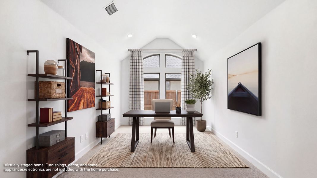Furnished interior view inside a new home in Eliana, McKinney (Image 11).