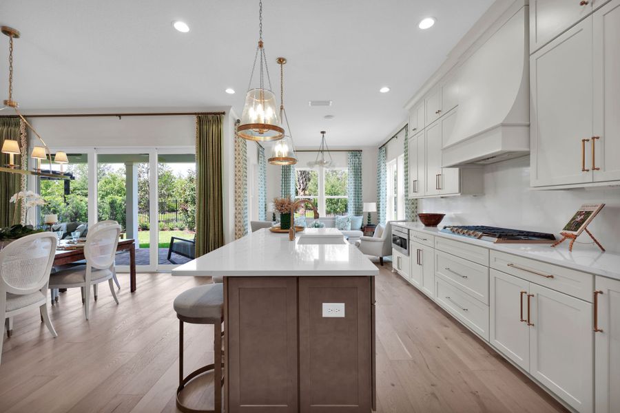 Representative furnished interior of a home built from the Scarlett by Riverside Homes in Mariposa at EverRange 50' Series, Jacksonville (Image 48).