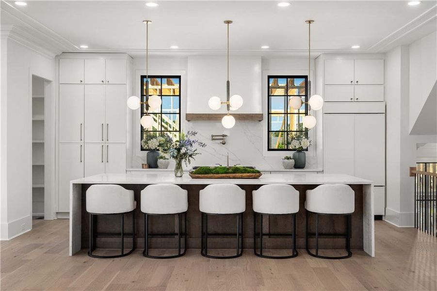Furnished interior view inside a new home in Echo at Crabapple, Milton (Image 11).