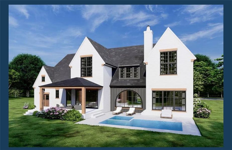 Exterior details and patio area of a home in , Gainesville (Image 26).