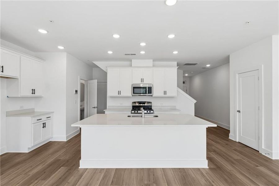 Furnished interior view inside a new home in Grandview Terrace, Canton (Image 9).