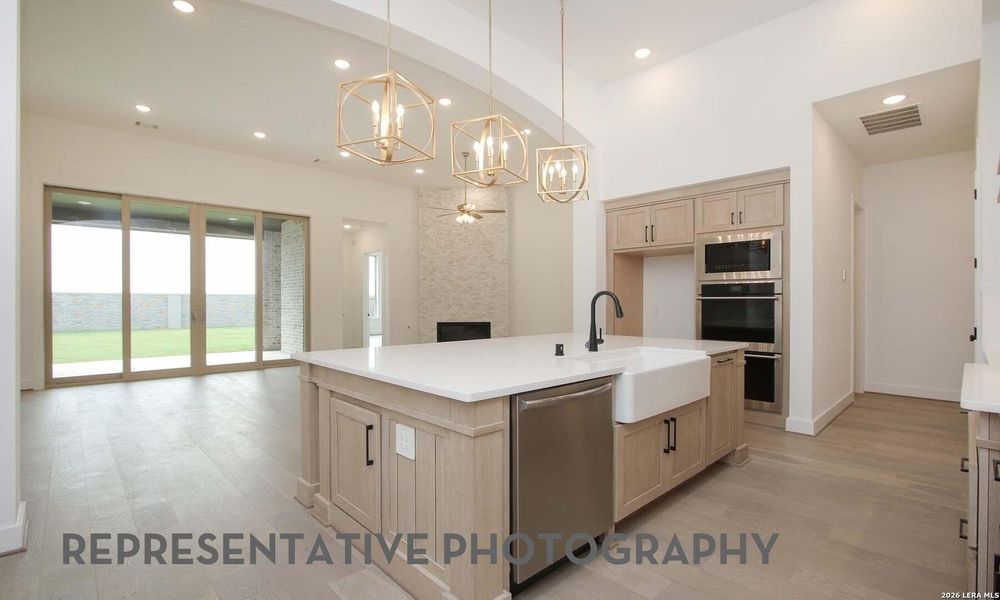 Furnished interior view inside a new home in Mayfair, New Braunfels (Image 5). Furnished interior view inside a new home in Mayfair, New Braunfels (Image 5).