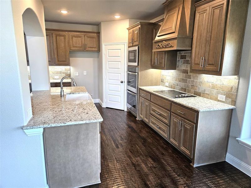 Furnished interior view inside a new home in , Howe (Image 6).