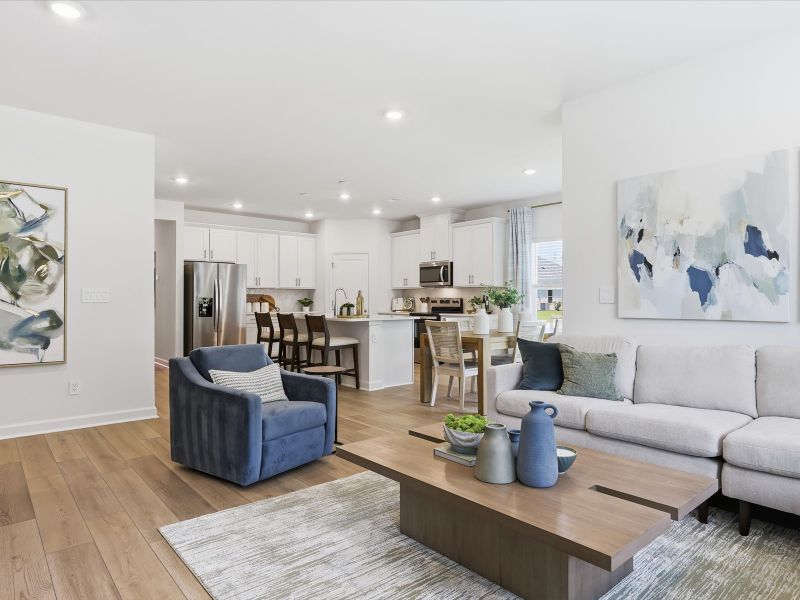Furnished interior view inside a new home in Palmetto Place, Longs (Image 10).