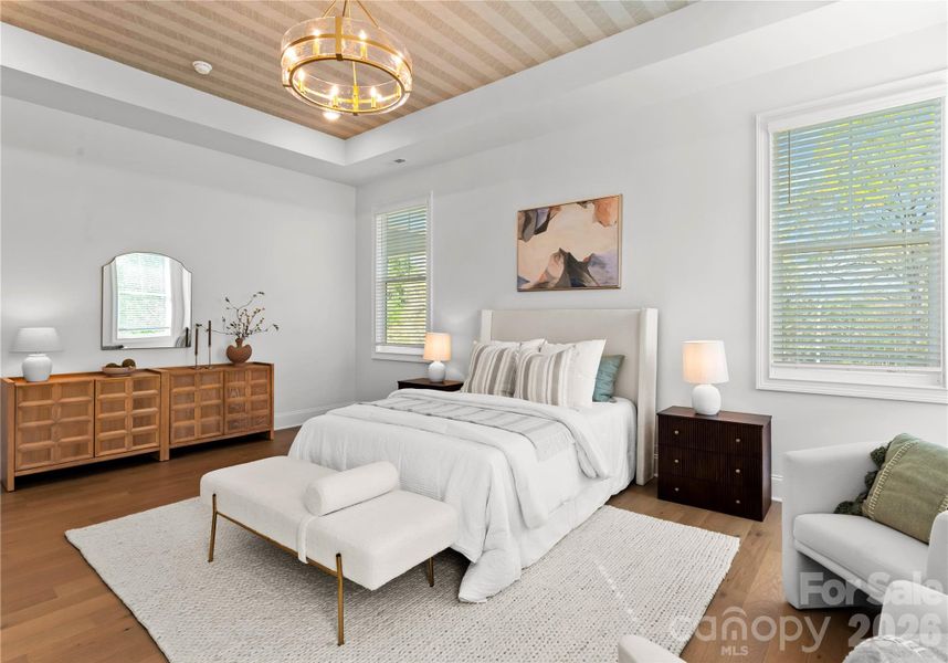 Furnished interior view inside a new home in , Locust (Image 19).