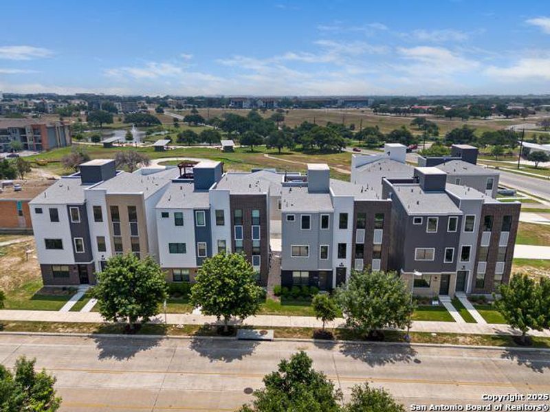 Front exterior of a new home in , San Antonio, TX, highlighting curb appeal (Image 21).