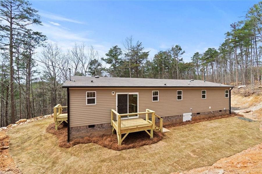 Exterior details and patio area of a home in , Waleska (Image 24). Exterior details and patio area of a home in , Waleska (Image 24).