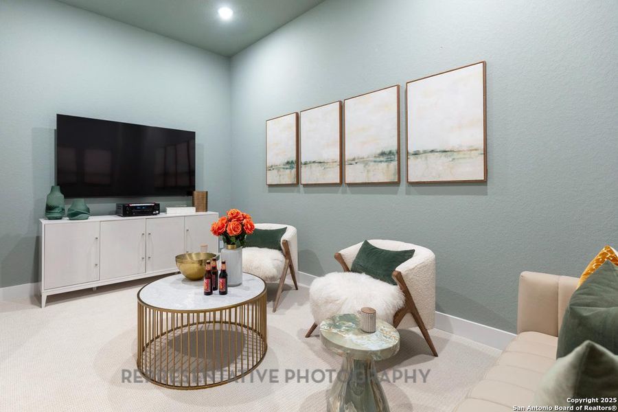 Furnished interior view inside a new home in Mont Blanc, Schertz (Image 6). Furnished interior view inside a new home in Mont Blanc, Schertz (Image 6).