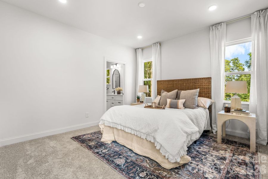 Furnished interior view inside a new home in , Hickory (Image 15).
