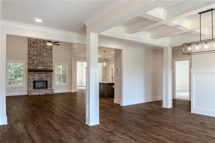 Spacious, unfurnished interior of a new home in Riverwalk, Monroe (Image 31). Spacious, unfurnished interior of a new home in Riverwalk, Monroe (Image 31).