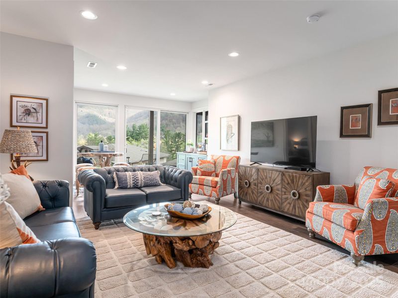 Furnished interior view inside a new home in , Maggie Valley (Image 34). Furnished interior view inside a new home in , Maggie Valley (Image 34).