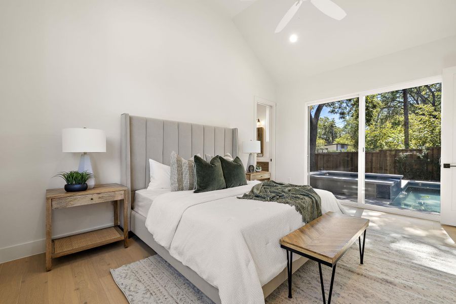 Furnished interior view inside a new home in , Austin (Image 8). Furnished interior view inside a new home in , Austin (Image 8).