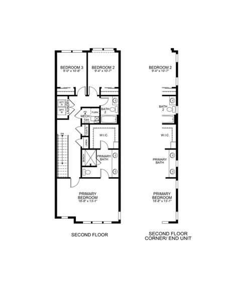 2D floor plan layout of this home in Arras Park, Thornton, CO (Image 4).