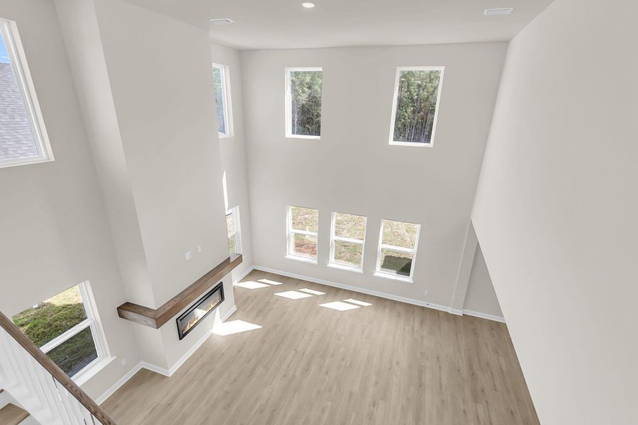 Spacious, unfurnished interior of a new home in , Ravenel (Image 31).