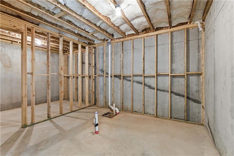 In-progress construction of a new home in The Estates at Hurricane Pointe, Douglasville, GA (Image 42).