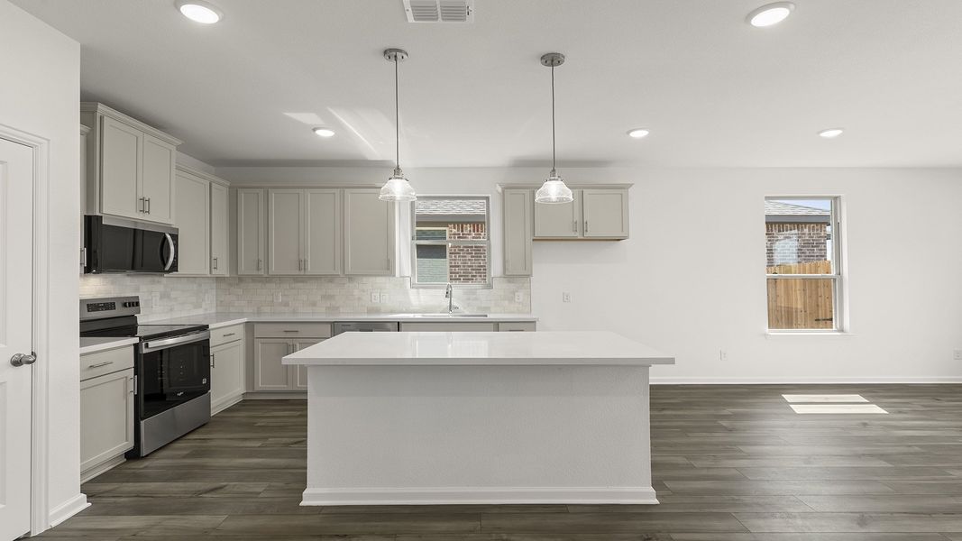 Furnished interior view inside a new home in Churchill 50s, Anna (Image 10). Furnished interior view inside a new home in Churchill 50s, Anna (Image 10).