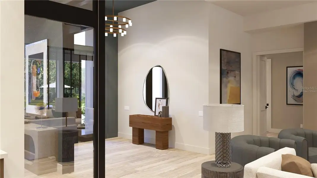 Furnished interior view inside a new home in , Ocala (Image 4). Furnished interior view inside a new home in , Ocala (Image 4).