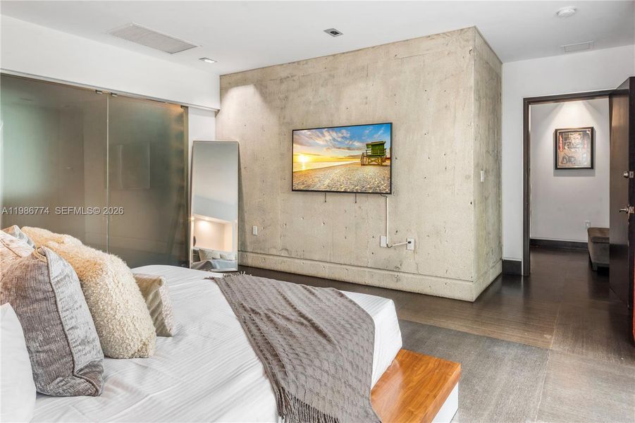 Furnished interior view inside a new home in , Miami (Image 25).