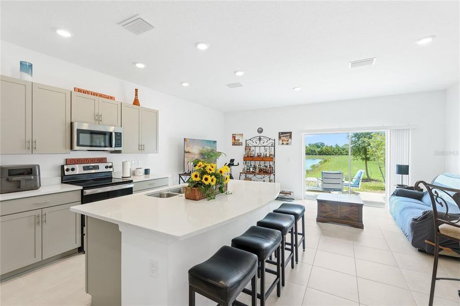 Furnished interior view inside a new home in , Nokomis (Image 9).