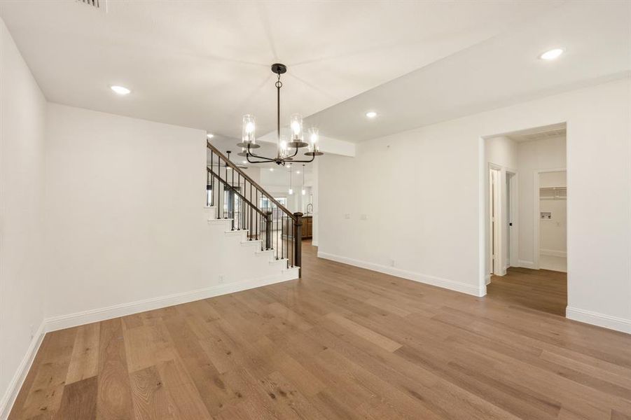 Spacious, unfurnished interior of a new home in Timberbrook, Justin (Image 37).