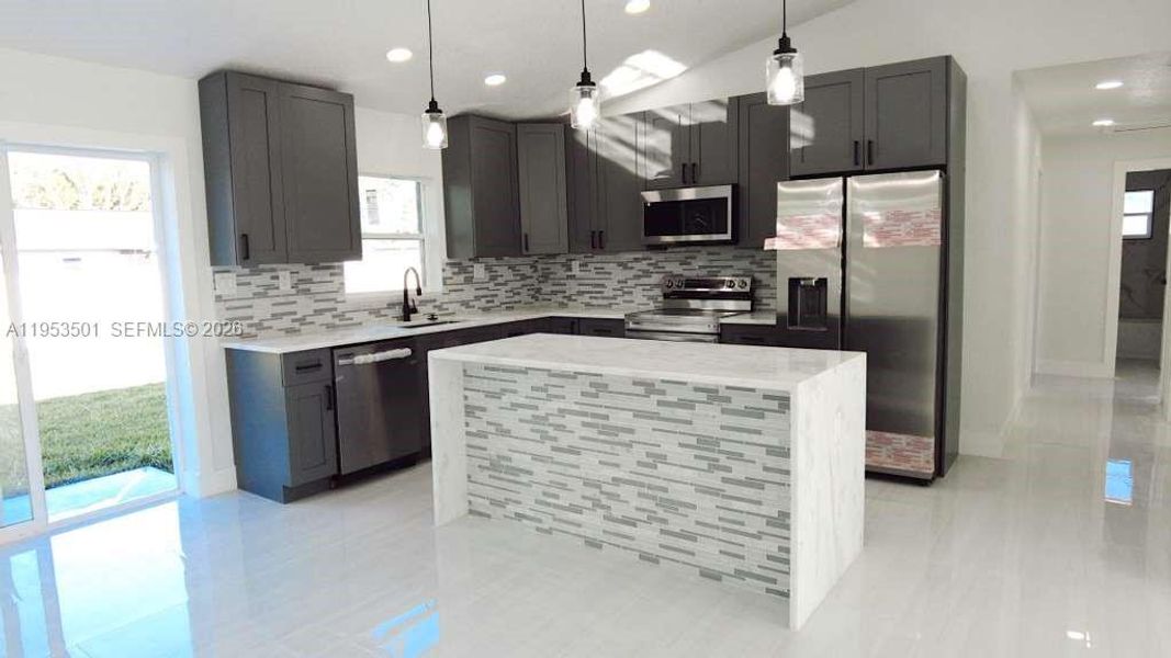 Furnished interior view inside a new home in , Sebring (Image 11).