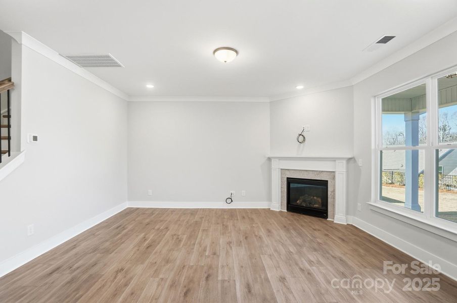 Spacious, unfurnished interior of a new home in Villas at Prestwick, Mooresville (Image 19).