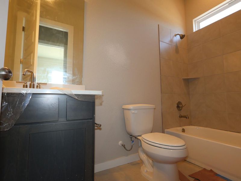 Furnished interior view inside a new home in Cedar Brook, Leander (Image 5).