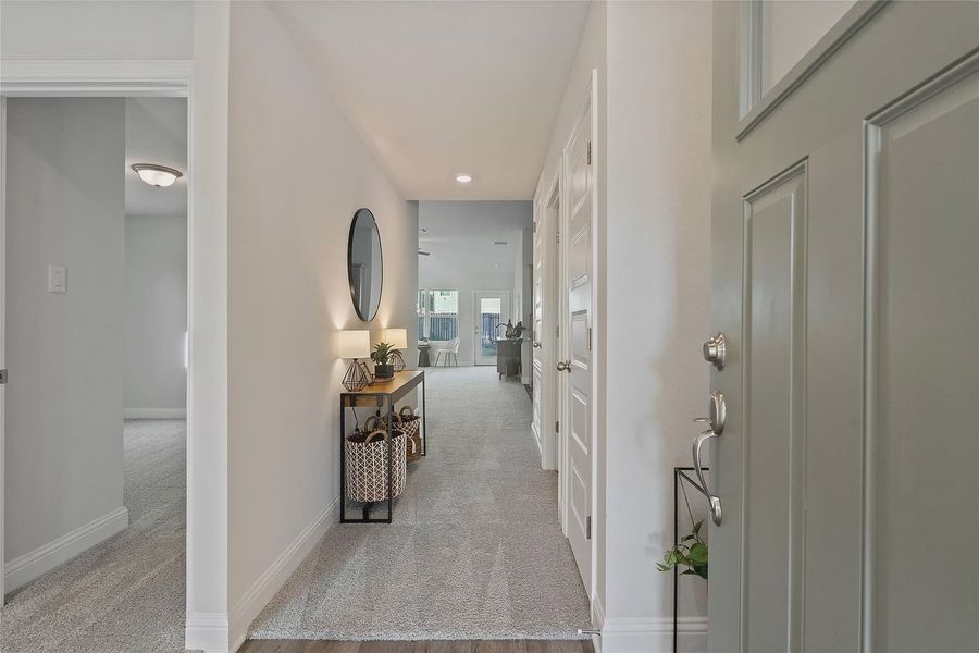 Furnished interior view inside a new home in Grand Oaks Reserve, Cleveland (Image 5).