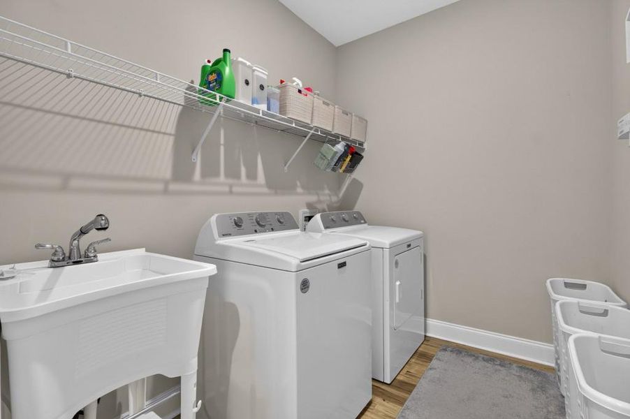 Furnished interior view inside a new home in , Monticello (Image 10).