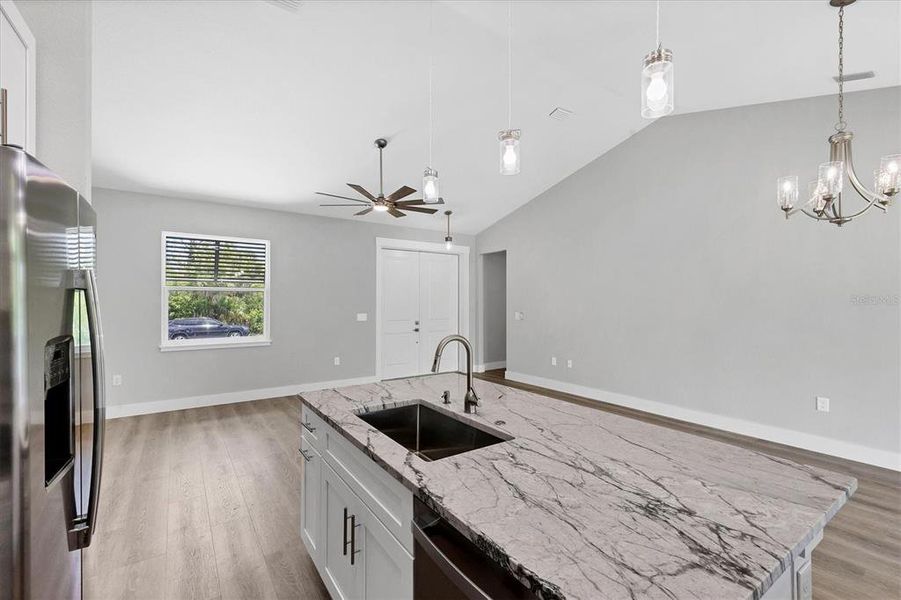 Furnished interior view inside a new home in , Port Charlotte (Image 8). Furnished interior view inside a new home in , Port Charlotte (Image 8).
