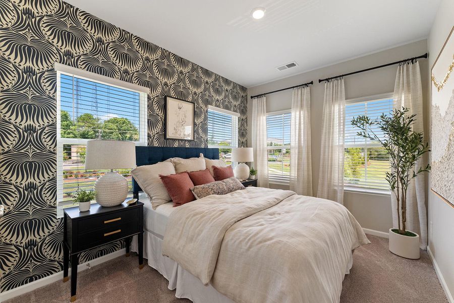 Furnished interior view inside a new home in Central Creek, Goose Creek (Image 8).