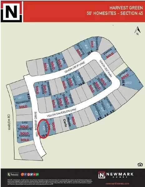Image 7 of a home in Harvest Green - Final Opportunities. Image 7 of a home in Harvest Green - Final Opportunities.