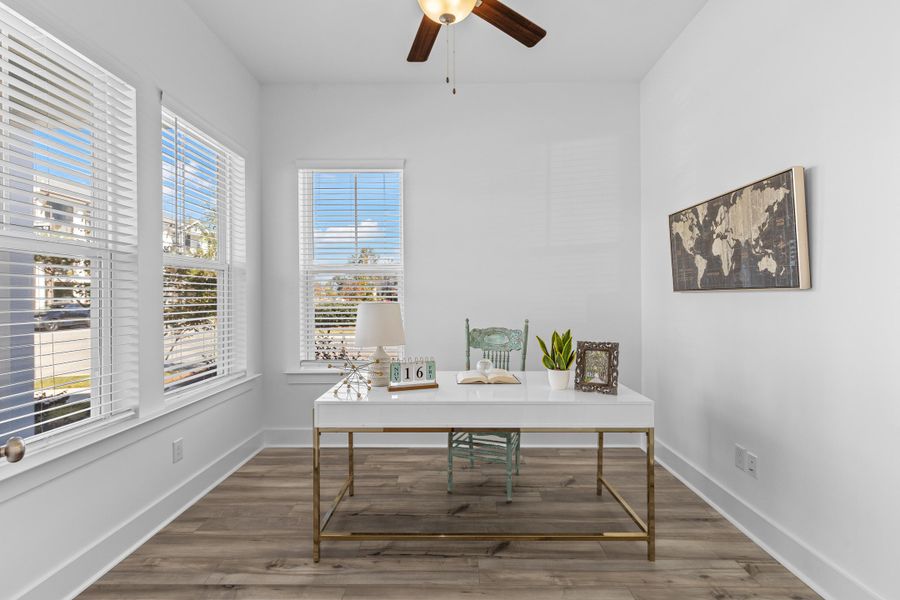 Furnished interior view inside a new home in , Charleston (Image 7).