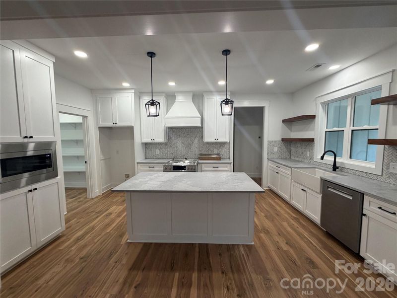 Furnished interior view inside a new home in , Hickory (Image 4).