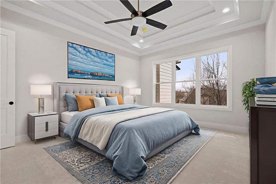 Furnished interior view inside a new home in , Marietta (Image 12). Furnished interior view inside a new home in , Marietta (Image 12).