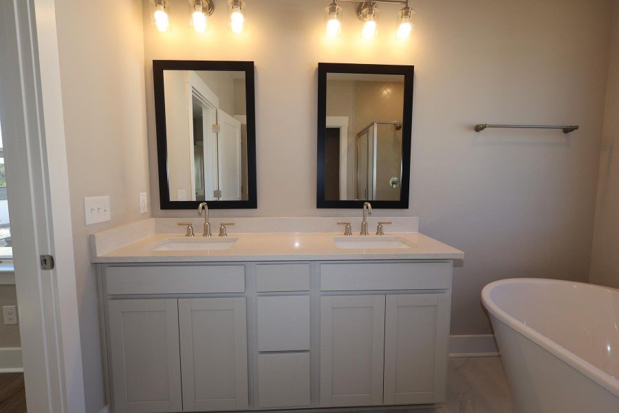 Furnished interior view inside a new home in Point Hope - Cottage Collection, Charleston (Image 11). Furnished interior view inside a new home in Point Hope - Cottage Collection, Charleston (Image 11).