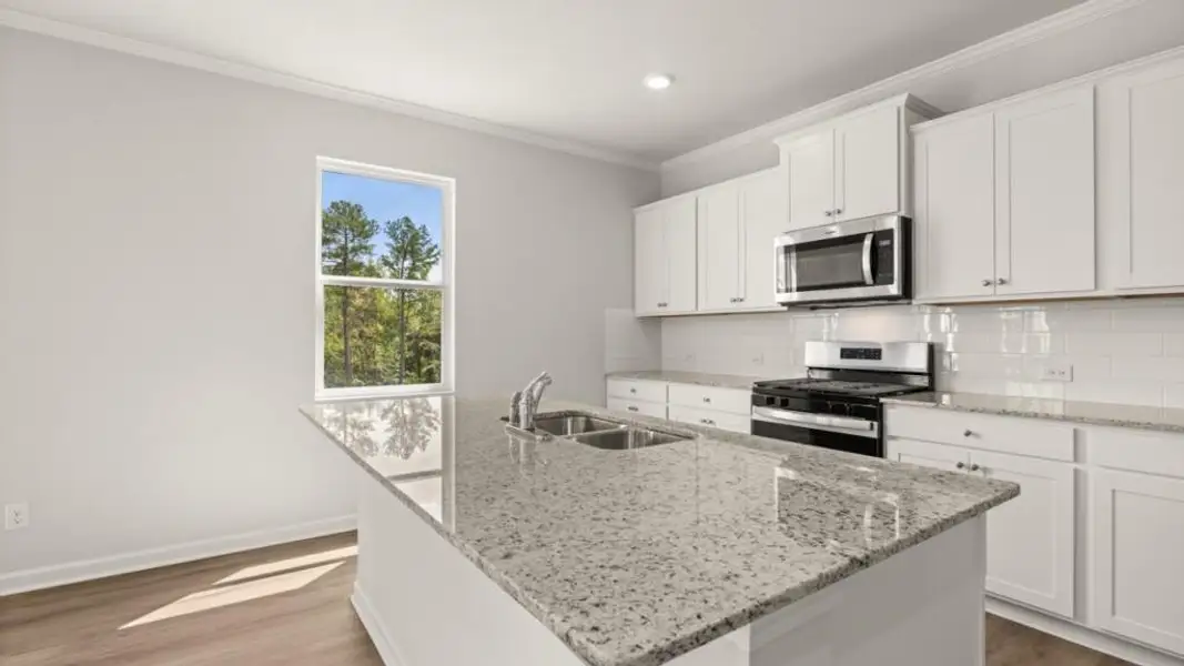 Furnished interior view inside a new home in Sheffield Highlands, Dallas (Image 10).