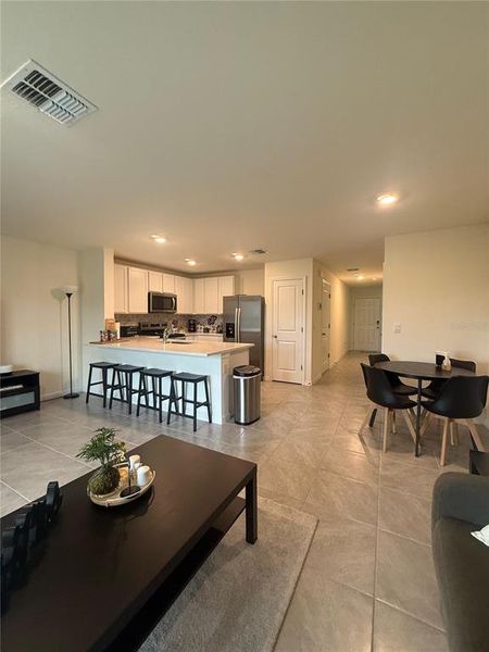 Furnished interior view inside a new home in The Towns at Laurel Commons, Ocala (Image 15).