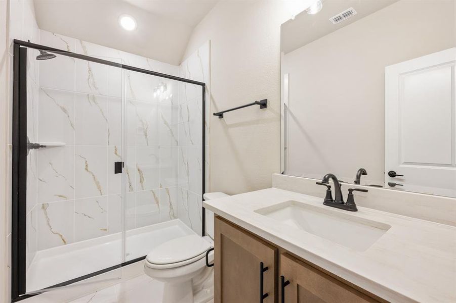 Furnished interior view inside a new home in Timberbrook 3B-4A, Justin (Image 14).