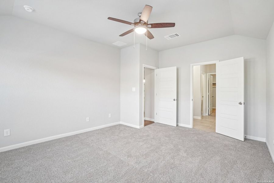 Spacious, unfurnished interior of a new home in Kallison Ranch, San Antonio (Image 36). Spacious, unfurnished interior of a new home in Kallison Ranch, San Antonio (Image 36).