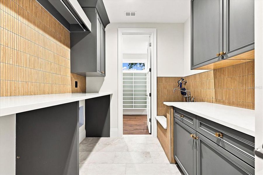 Furnished interior view inside a new home in , Tampa (Image 45).