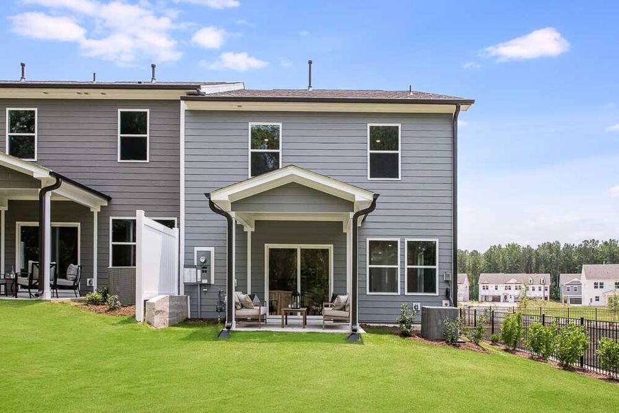 Representative exterior photo of a completed home built from the Birch by Taylor Morrison in Forestville Station, Wake Forest, NC (Image 21).