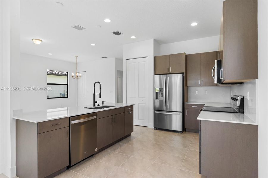 Furnished interior view inside a new home in , Immokalee (Image 6).