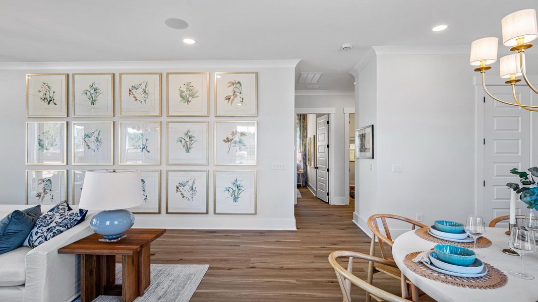 Furnished interior view inside a new home in Midtown at Nexton, Summerville (Image 11).
