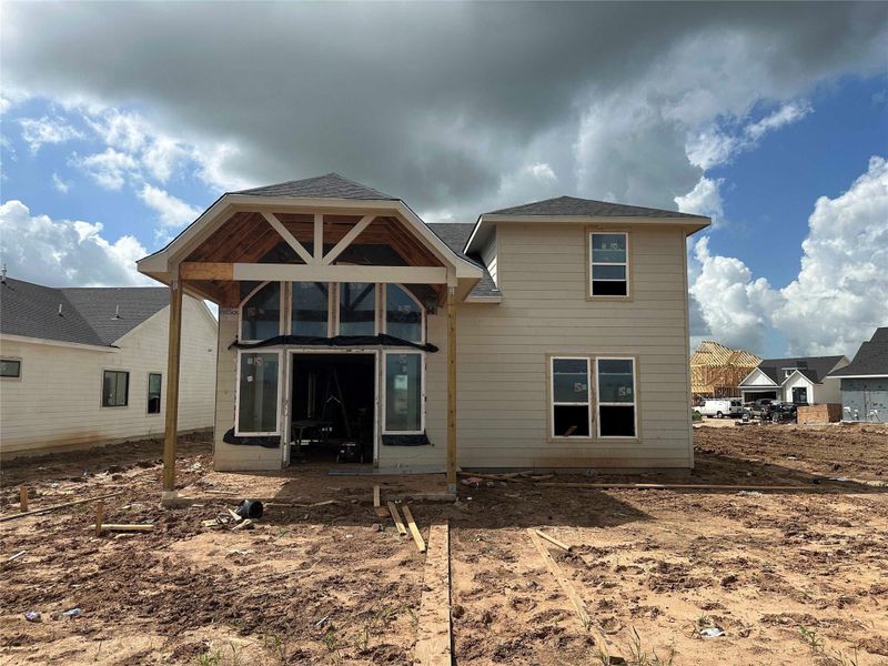 In-progress construction of a new home in Austin Point, Richmond, TX (Image 34). In-progress construction of a new home in Austin Point, Richmond, TX (Image 34).