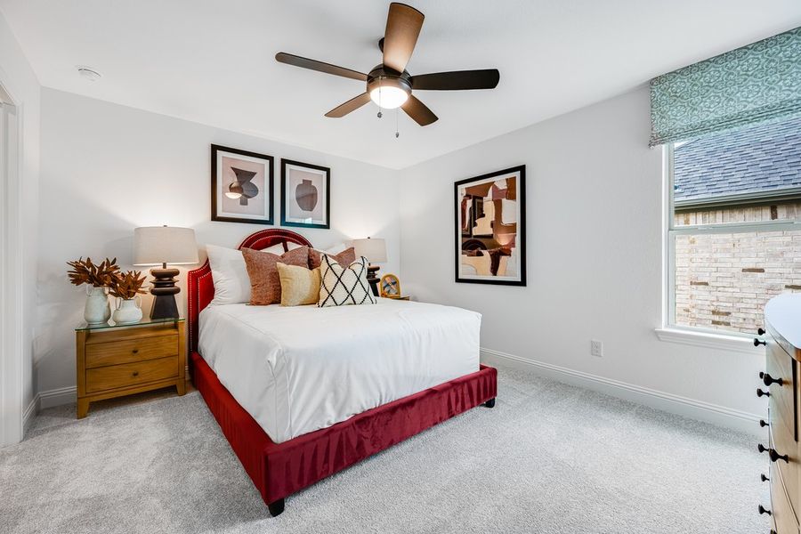 Furnished interior view inside a new home in The Ranch at Uptown Celina, Celina (Image 12).