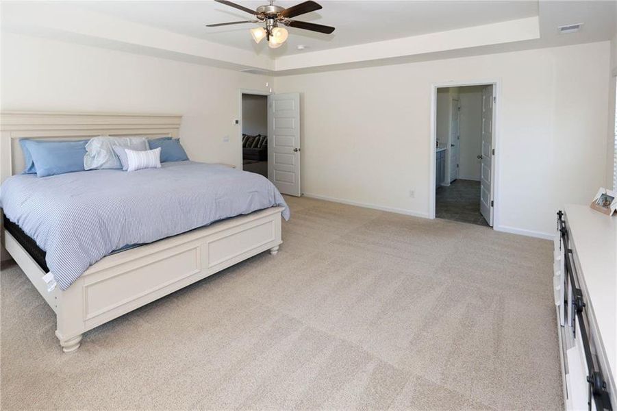 Furnished interior view inside a new home in The Enclave at Flat Rock Hills, Stonecrest (Image 5).