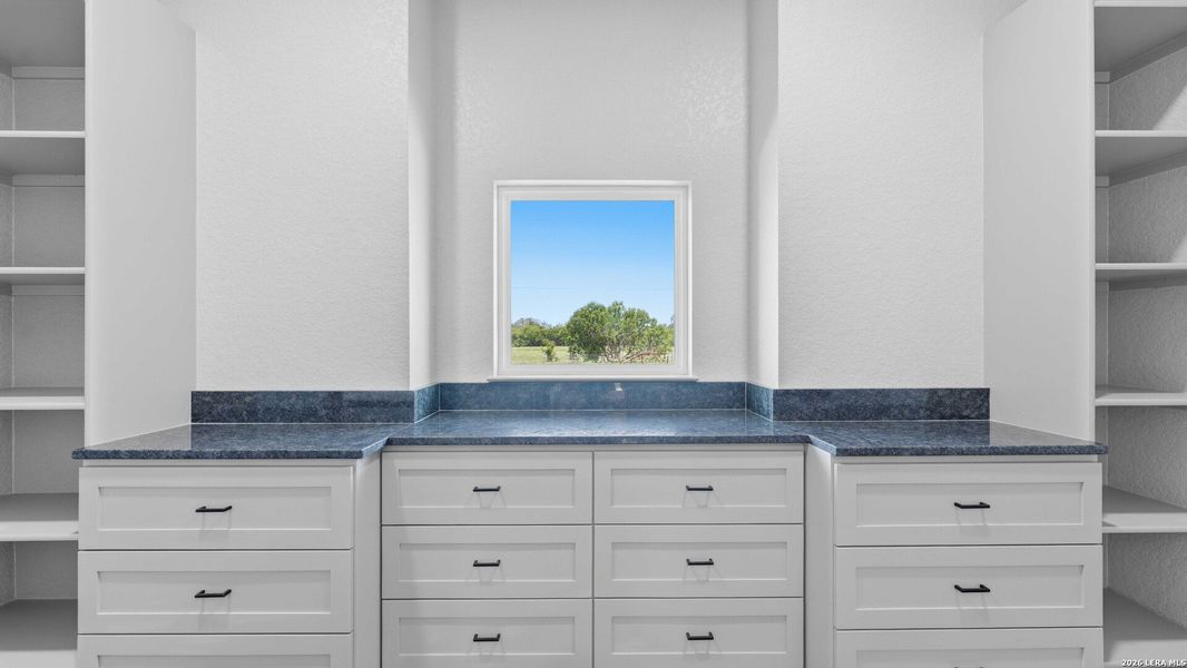 Furnished interior view inside a new home in , Adkins (Image 11).