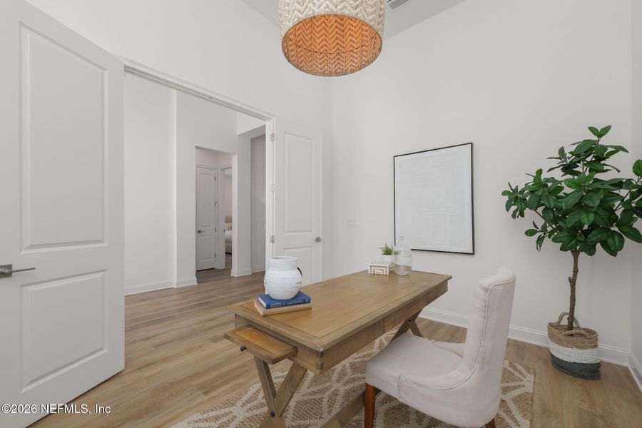 Furnished interior view inside a new home in Nocatee, Ponte Vedra (Image 6).